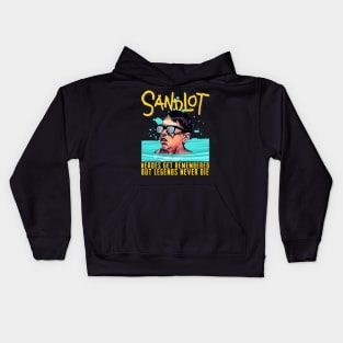 sandlot quotes Kids Hoodie